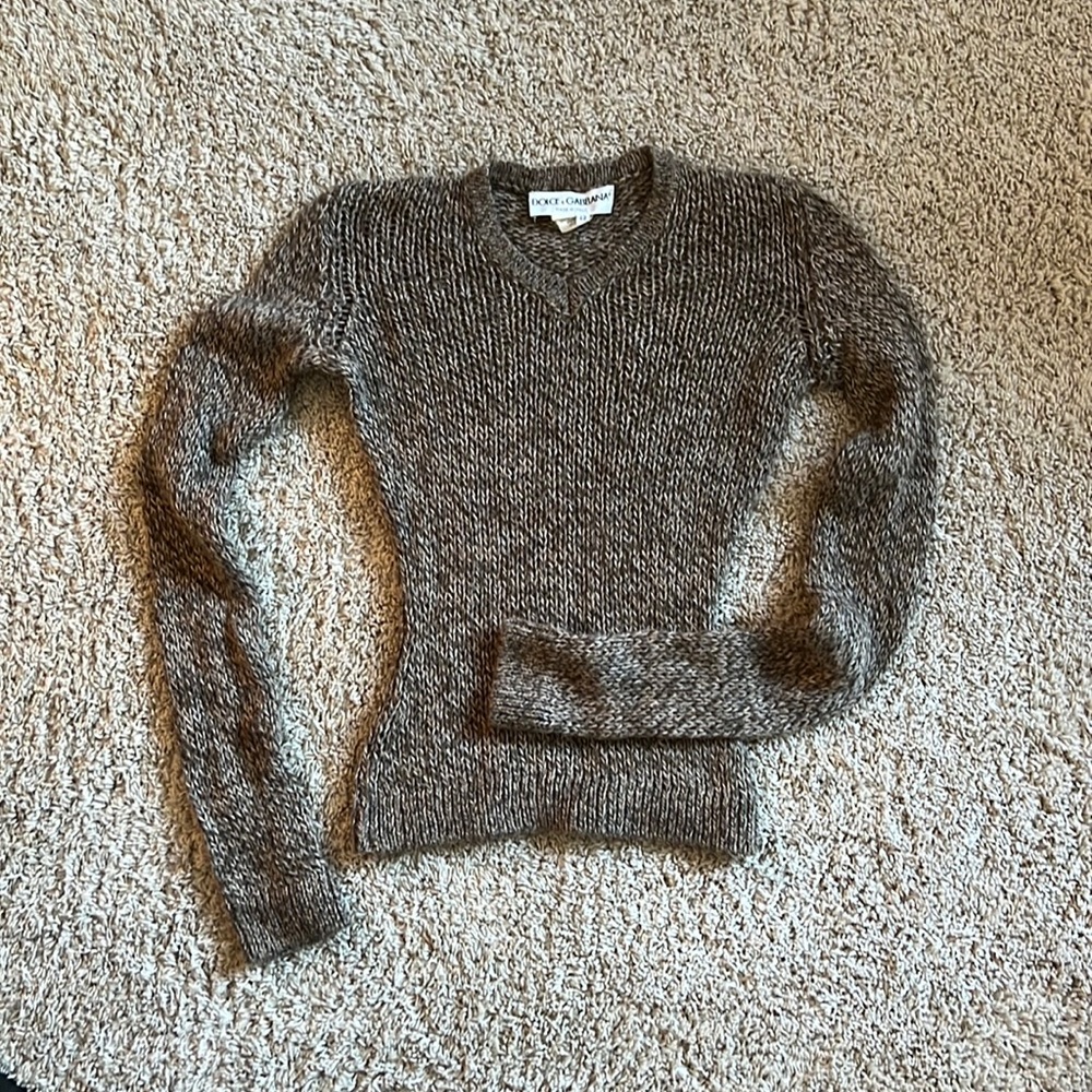 Dolce and Gabana sweater.